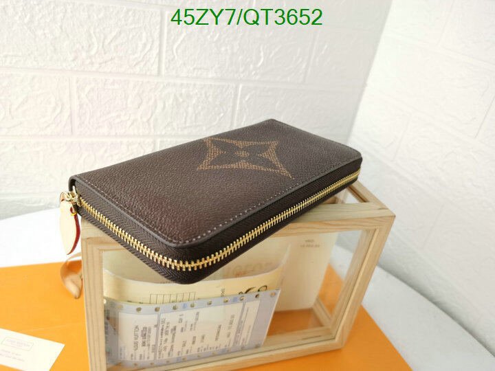 LV Bag-(4A)-Wallet- Code: QT3652 $ 59USD