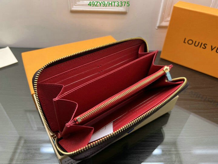 LV Bags-(4A)-Wallet-,Code: HT3375,$ 64USD