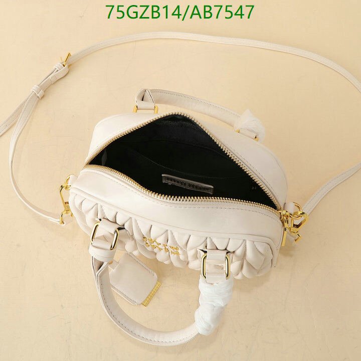 Miu Miu Bag-(4A)-Crossbody- Code: AB7547 $ 98USD