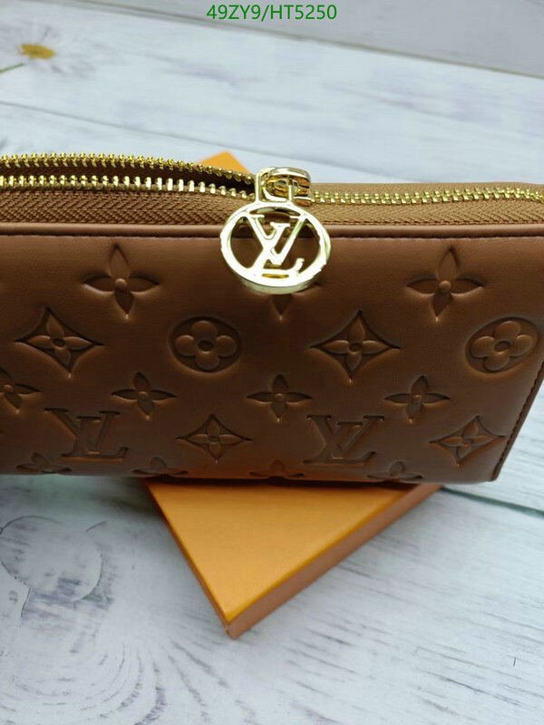 LV Bags-(4A)-Wallet-,Code: HT5250,$ 64USD
