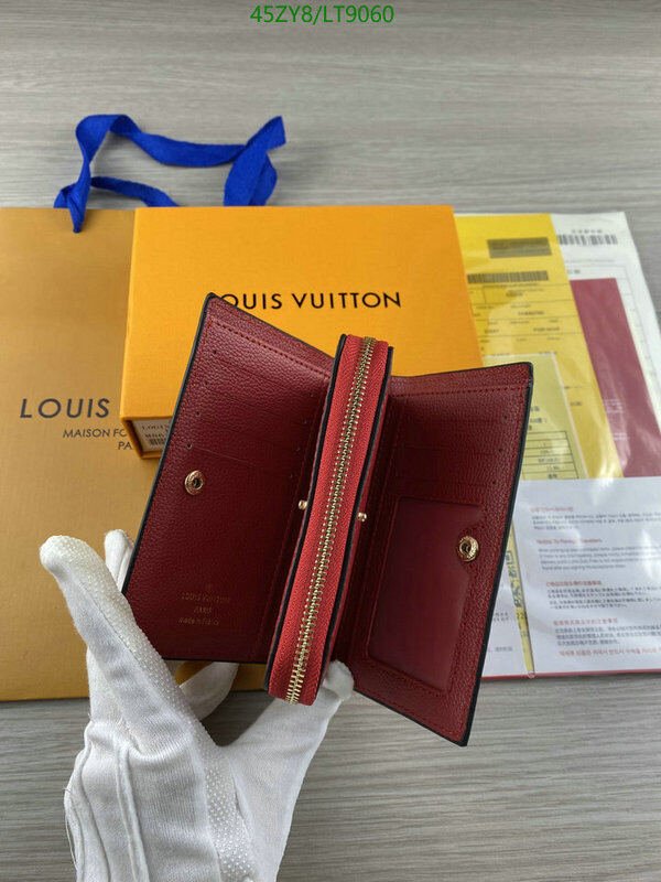 LV Bags-(4A)-Wallet-,Code: LT9060,$ 59USD