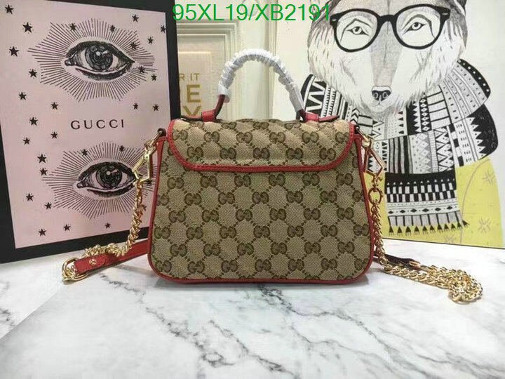 Gucci Bag-(4A)-Diagonal-,Code: XB2191,$ 124USD