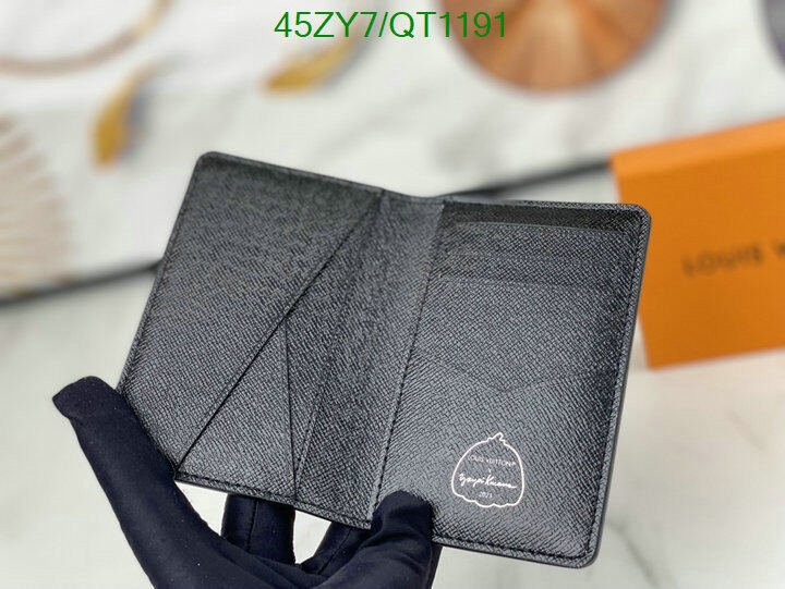 LV Bag-(4A)-Wallet- Code: QT1191 $ 59USD