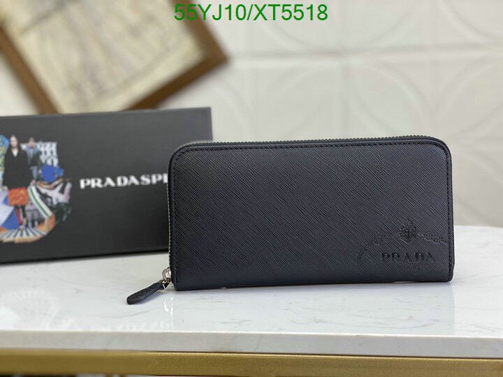 Prada Bag-(4A)-Wallet- Code: XT5518 $ 72USD