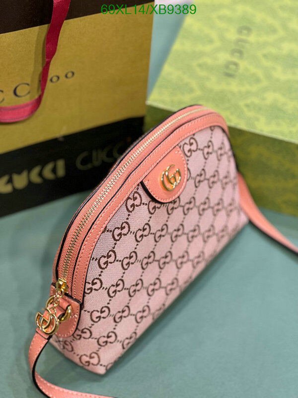 Gucci Bag-(4A)-Diagonal- Code: XB9389 $ 90USD