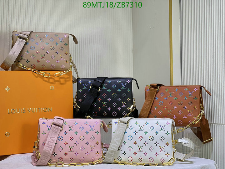LV Bags-(4A)-Pochette MTis Bag-Twist-,Code: ZB7310,$ 116USD
