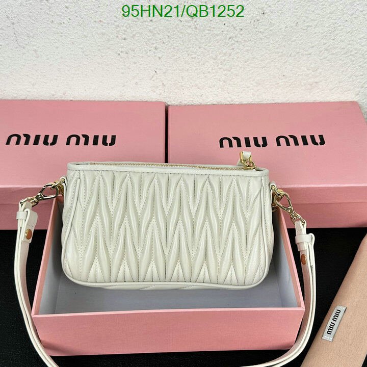 Miu Miu Bag-(4A)-Diagonal- Code: QB1252 $ 124USD