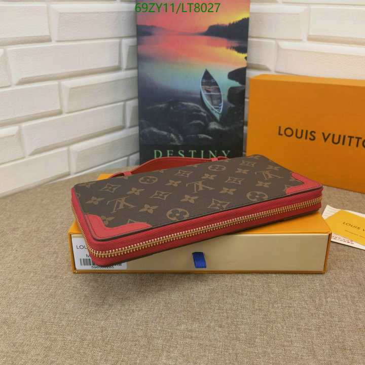 LV Bags-(4A)-Wallet-,Code: LT8027,$ 90USD