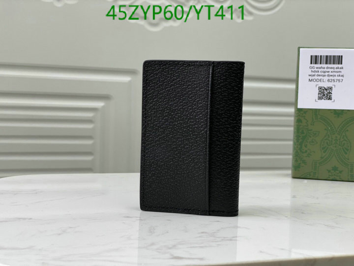 Gucci Bag-(4A)-Wallet-,Code: YT411,$ 59USD