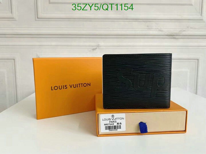 LV Bag-(4A)-Wallet- Code: QT1154 $ 46USD
