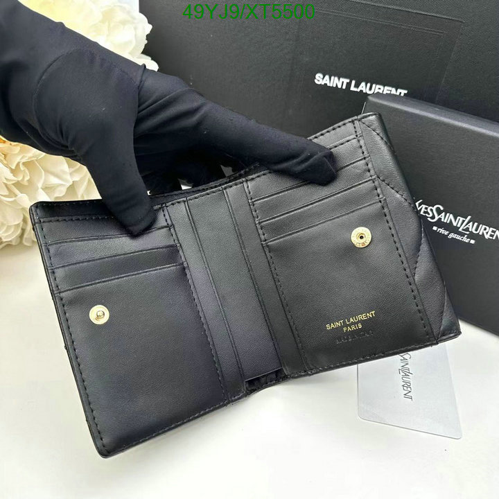 YSL Bag-(4A)-Wallet-,Code: XT5500,$ 64USD
