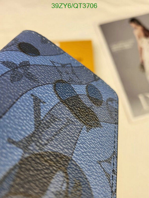 LV Bag-(4A)-Wallet- Code: QT3706 $ 51USD