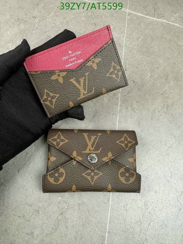 LV Bag-(4A)-Wallet- Code: AT5599 $ 51USD
