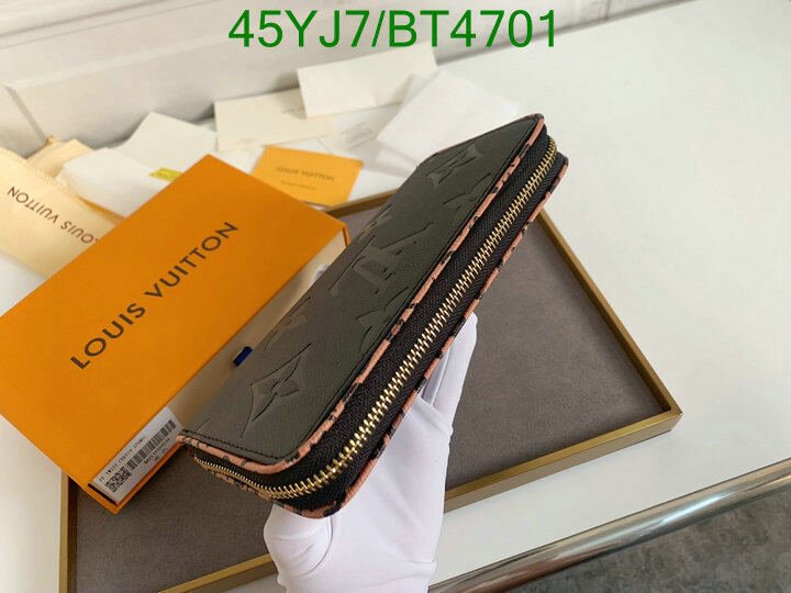 LV Bag-(4A)-Wallet- Code: BT4701 $ 59USD