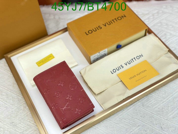 LV Bag-(4A)-Wallet- Code: BT4700 $ 59USD