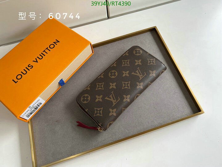 LV Bag-(4A)-Wallet- Code: RT4390 $ 51USD
