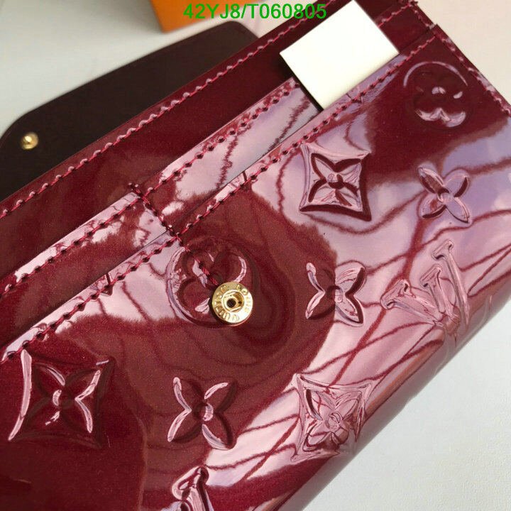 LV Bags-(4A)-Wallet-,Code: T060805,$ 55USD