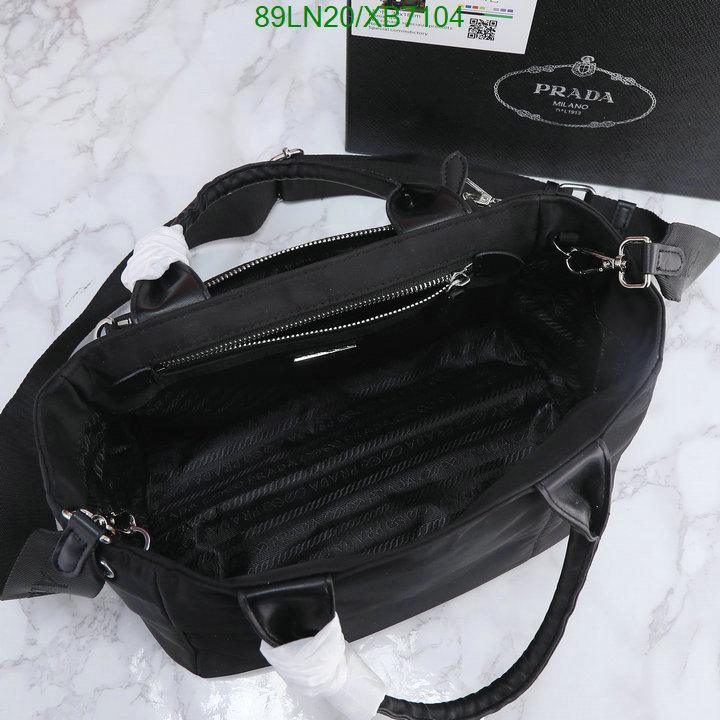 Prada Bag-(4A)-Handbag-,Code: XB7104,$ 116USD