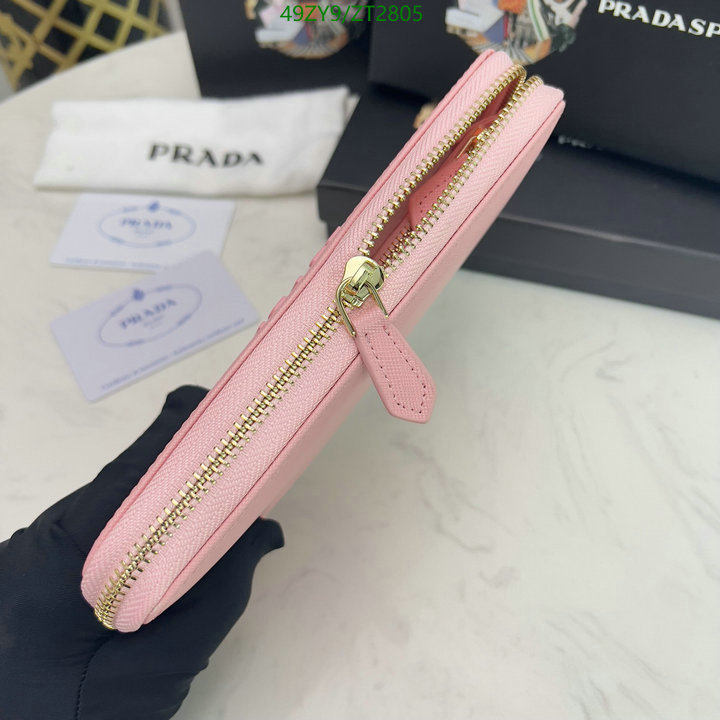 Prada Bag-(4A)-Wallet-,Code: ZT2805,$ 64USD