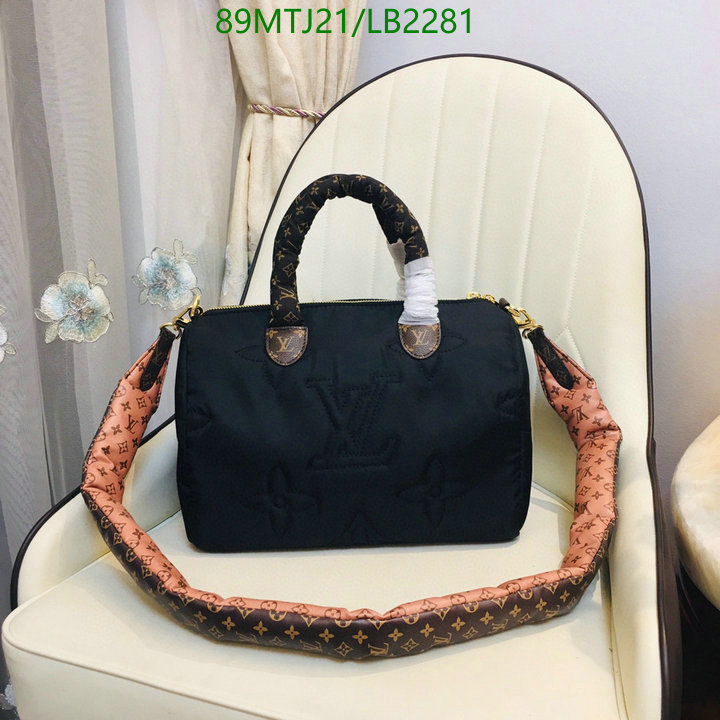 LV Bags-(4A)-Speedy-,Code: LB2281,$ 116USD