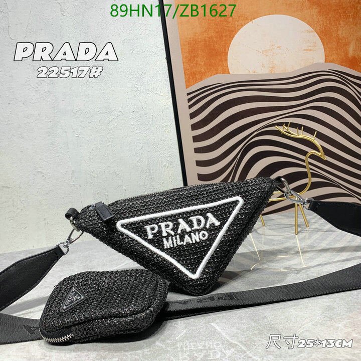 Prada Bag-(4A)-Triangle- Code: ZB1627 $ 116USD
