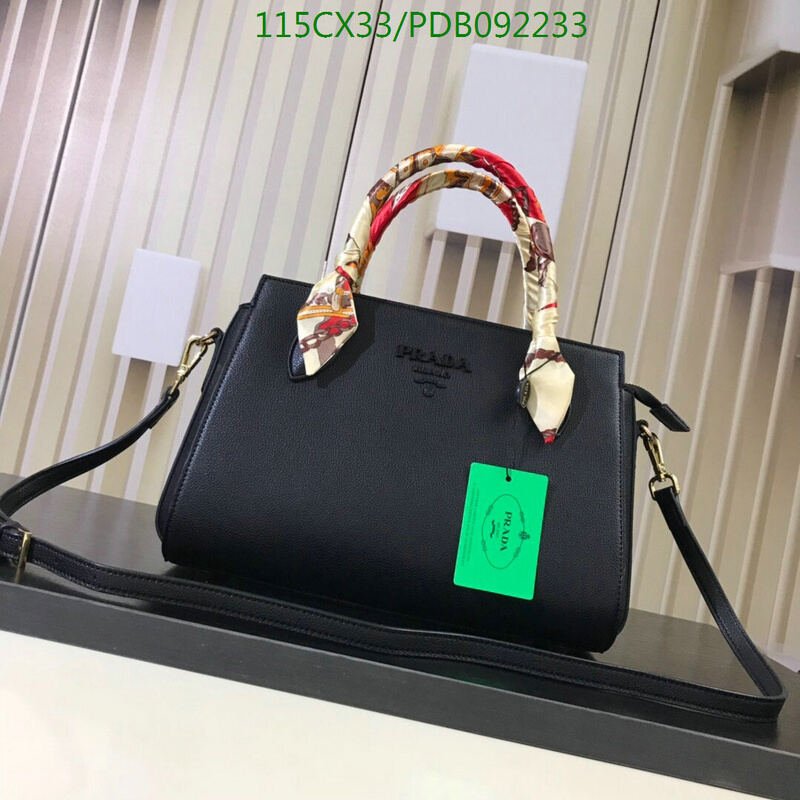 Prada Bag-(4A)-Handbag-,Code: PDB092233,$ 150USD