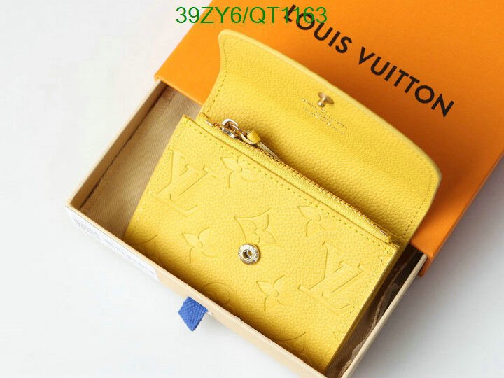 LV Bag-(4A)-Wallet- Code: QT1163 $ 51USD