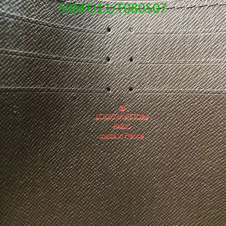 LV Bags-(4A)-Wallet-,Code: T080507,$ 77USD