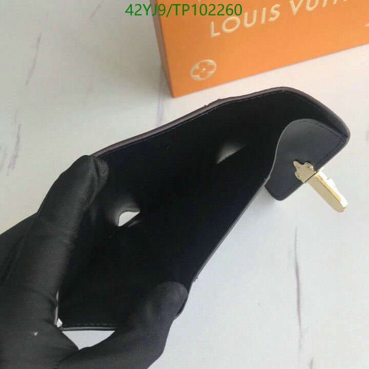 LV Bags-(4A)-Wallet-,Code: TP102260,$ 55USD