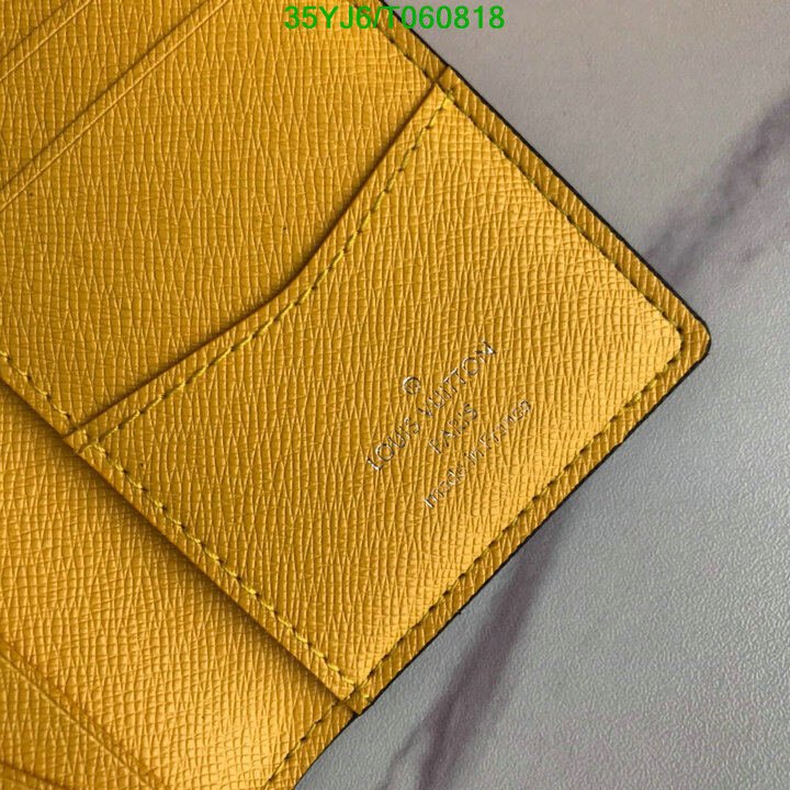 LV Bags-(4A)-Wallet-,Code: T060818,$ 46USD