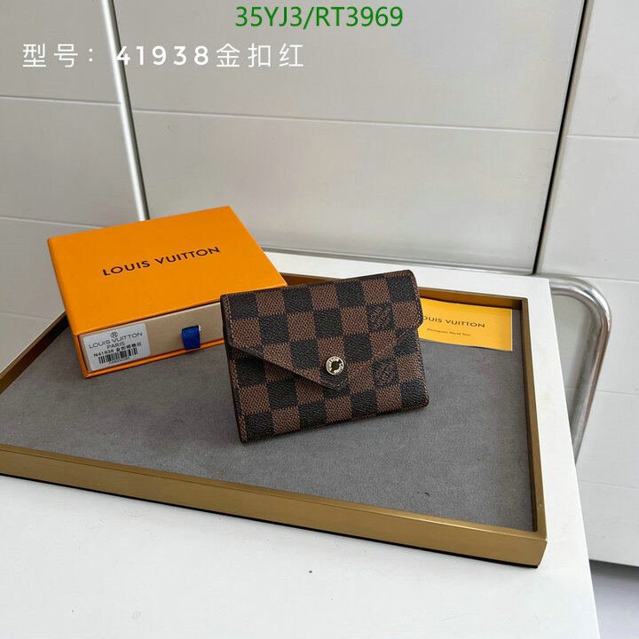 LV Bag-(4A)-Wallet- Cod8: RT3969 $ 46USD