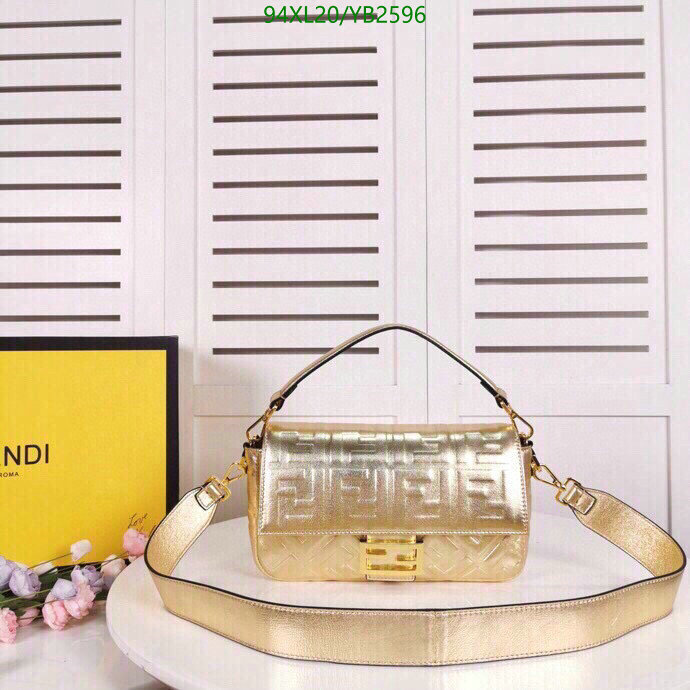 Fendi Bag-(4A)-Baguette-,Code: YB2596,$ 123USD
