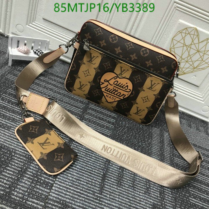 LV Bags-(4A)-Pochette MTis Bag-Twist-,Code: YB3389,$ 111USD