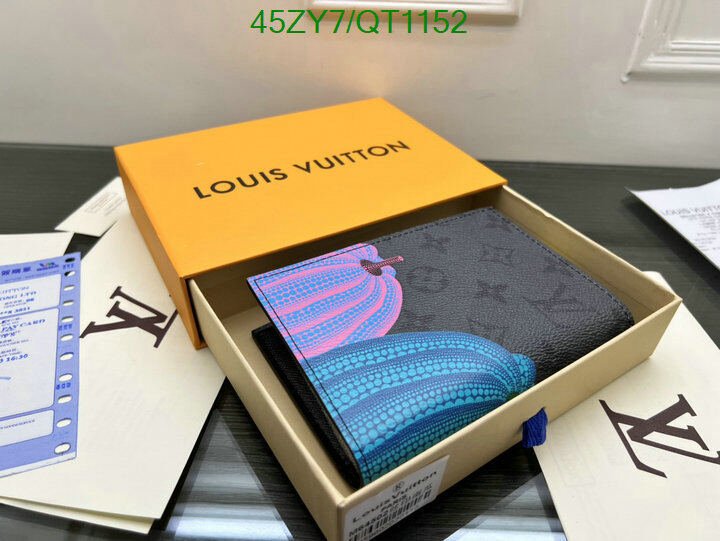 LV Bag-(4A)-Wallet- Code: QT1152 $ 59USD