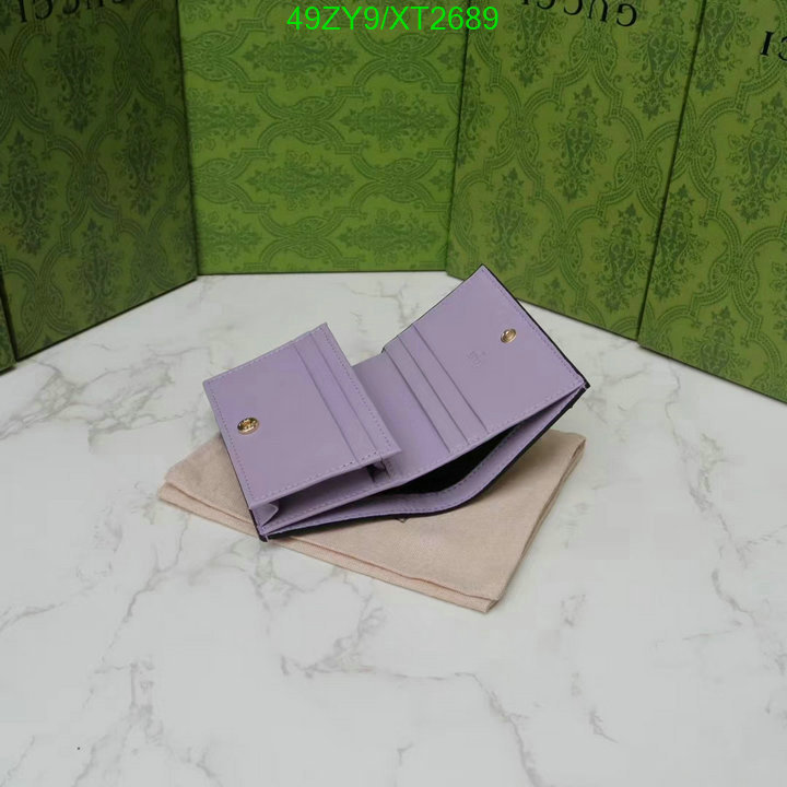 Gucci Bag-(4A)-Wallet-,Code: XT2689,$ 64USD