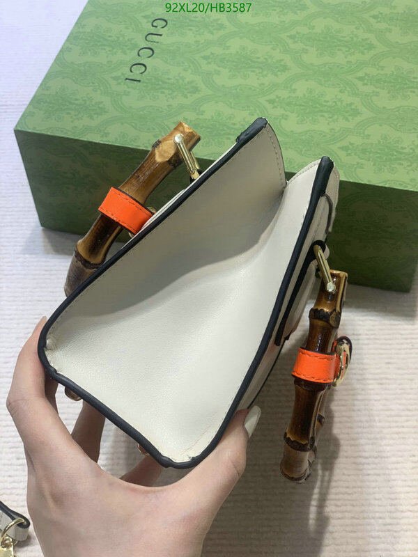 Gucci Bag-(4A)-Diana-Bamboo-,Code: HB3587,$ 120USD