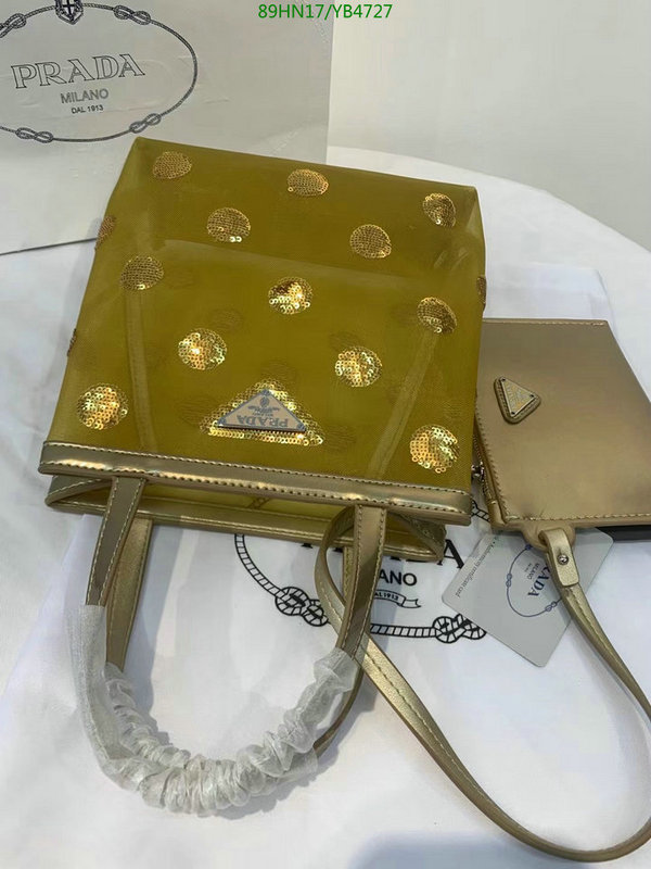 Prada Bag-(4A)-Handbag-,Code: YB4727,$ 116USD