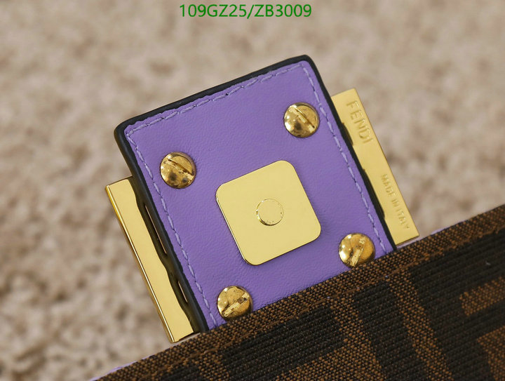 Fendi Bag-(4A)-Baguette-,Code: ZB3009,$ 142USD