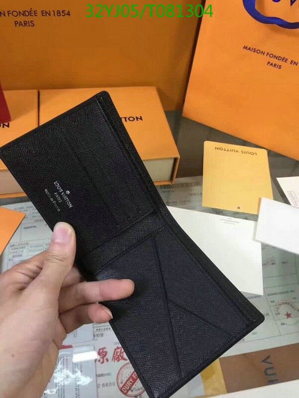 LV Bags-(4A)-Wallet-,Code: T081304,$ 42USD