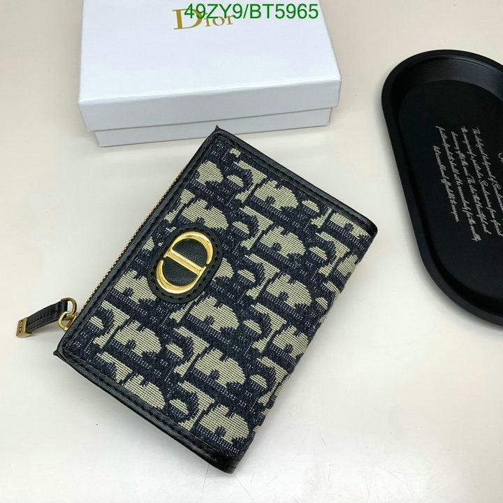 Dior Bag-(4A)-Wallet- Code: BT5965 $ 64USD