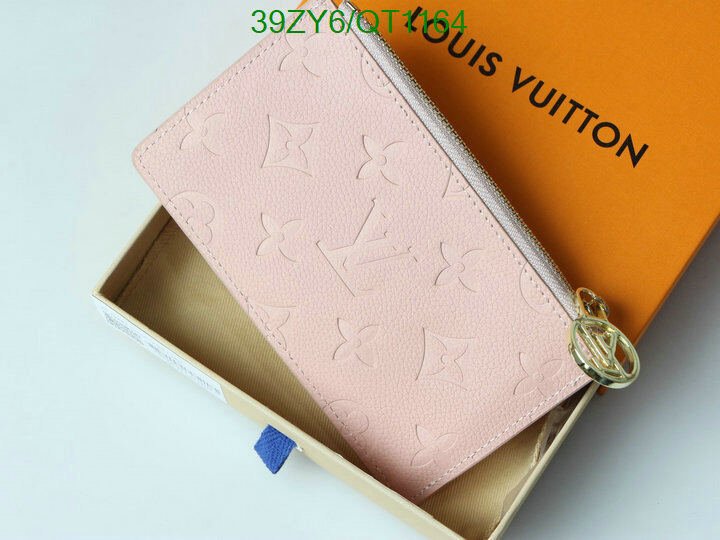 LV Bag-(4A)-Wallet- Code: QT1164 $ 51USD