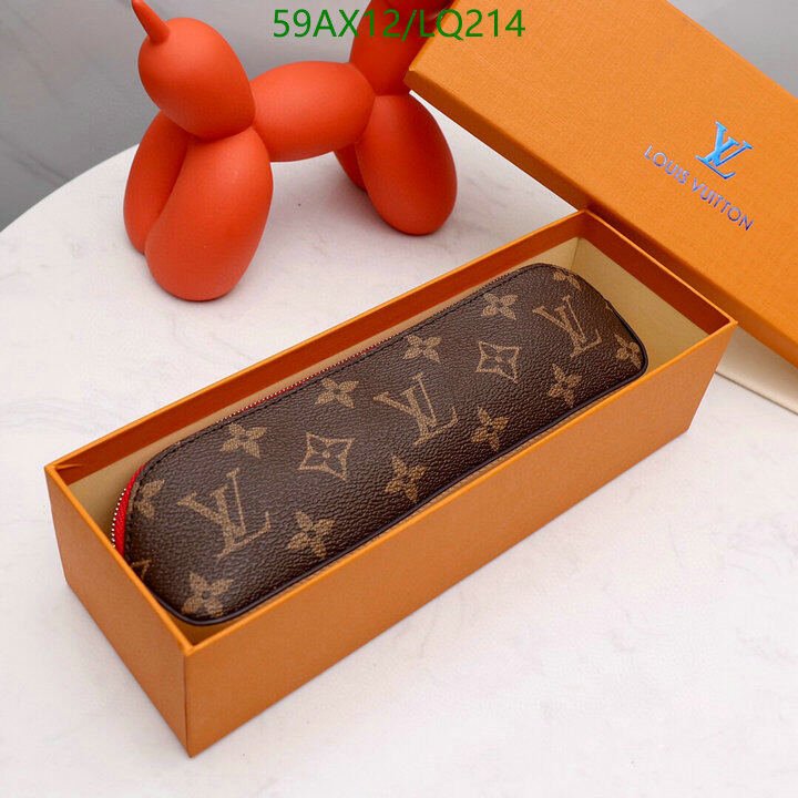 LV Bags-(4A)-Wallet-,Code: LQ214,$ 77USD