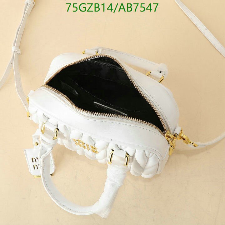 Miu Miu Bag-(4A)-Crossbody- Code: AB7547 $ 98USD