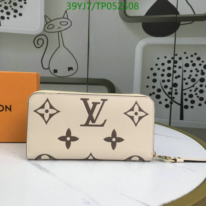 LV Bags-(4A)-Wallet-,Code: TP052508,$ 51USD