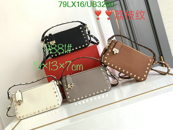 Valentino Bag-(4A)-Diagonal- Code: UB3280 $ 103USD