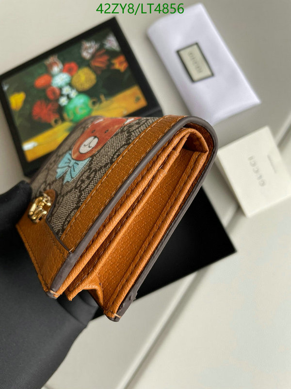 Gucci Bag-(4A)-Wallet-,Code: LT4856,$ 55USD