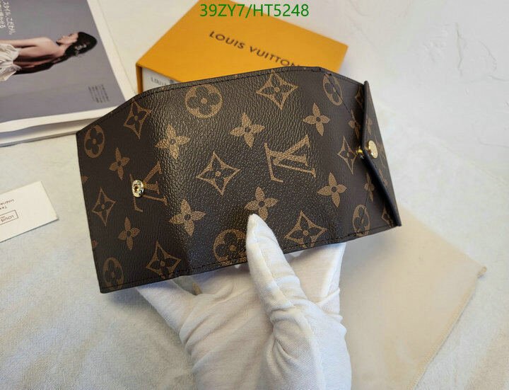 LV Bags-(4A)-Wallet-,Code: HT5248,$ 51USD