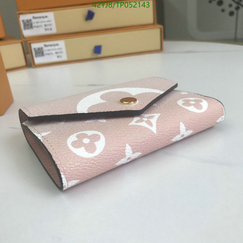 LV Bags-(4A)-Wallet-,Code: TP052143,$ 55USD