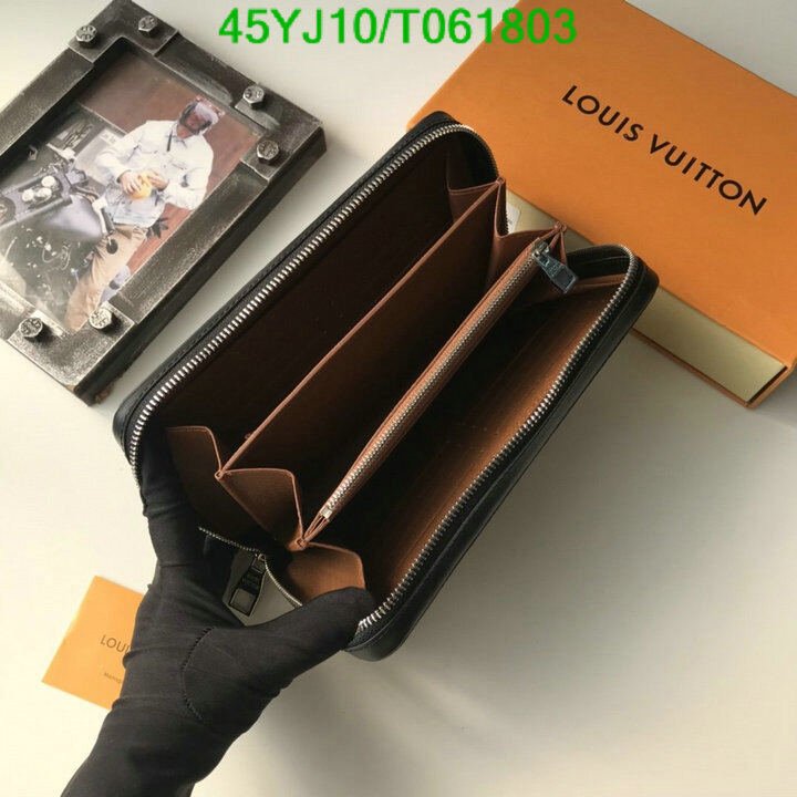 LV Bags-(4A)-Wallet-,Code: T061803,$ 59USD