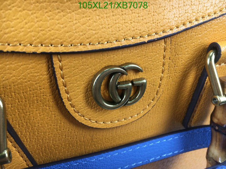 Gucci Bag-(4A)-Diana-Bamboo-,Code: XB7078,$ 137USD